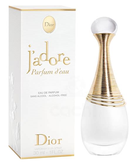 DIOR J'ADORE PARFUM D'EAU Eau de Parfum sin alcohol